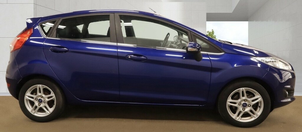 Ford Fiesta Hatchback 1.0T Ecoboost Zetec Hatchback EO14ONB Blue #5