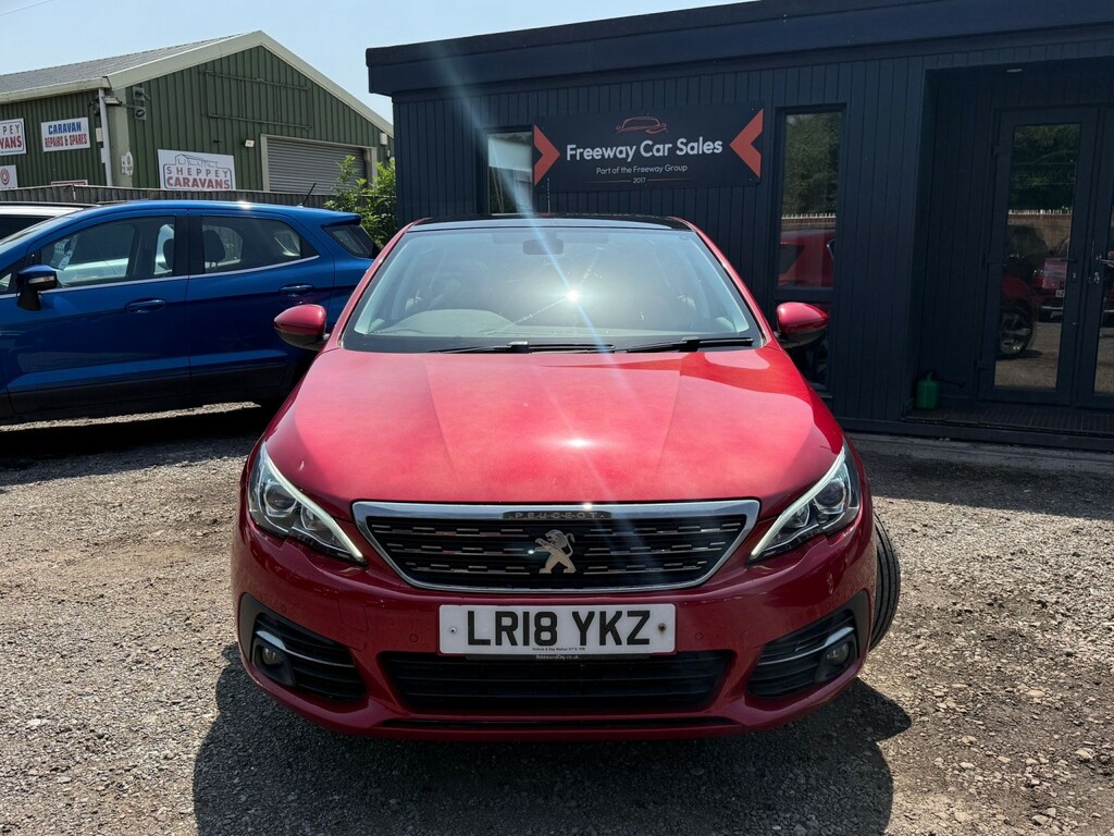 Peugeot 308 Hatchback 1.2 Puretech Gpf Allure Hatchback Pe LR18YKZ Red #6