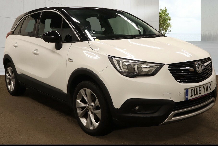 Vauxhall Crossland X 1.2 Turbo Ecotec Gpf Tech Line Nav Suv White