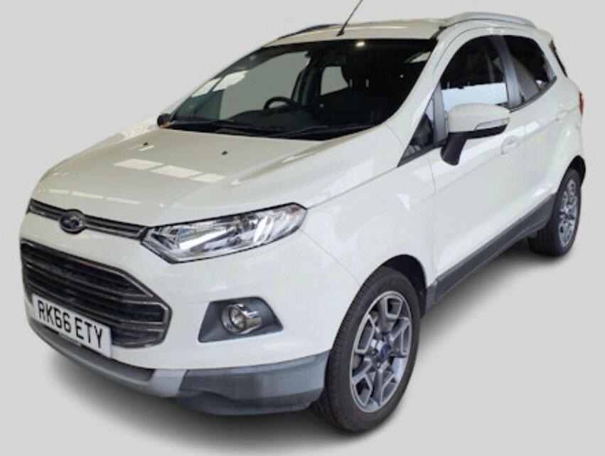 Ford Ecosport 1.5 Titanium Suv Powershift 2Wd Euro 6 White #2