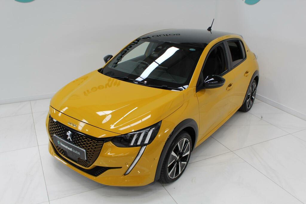 Peugeot e-208 50Kwh Gt Yellow #3