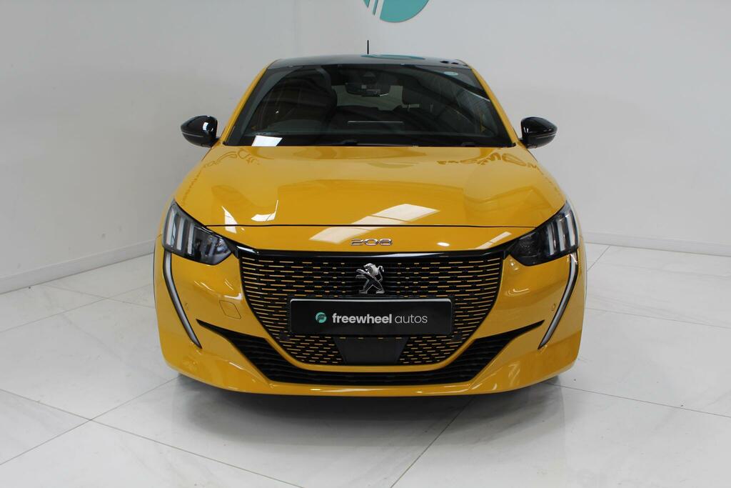 Peugeot e-208 50Kwh Gt Yellow #4