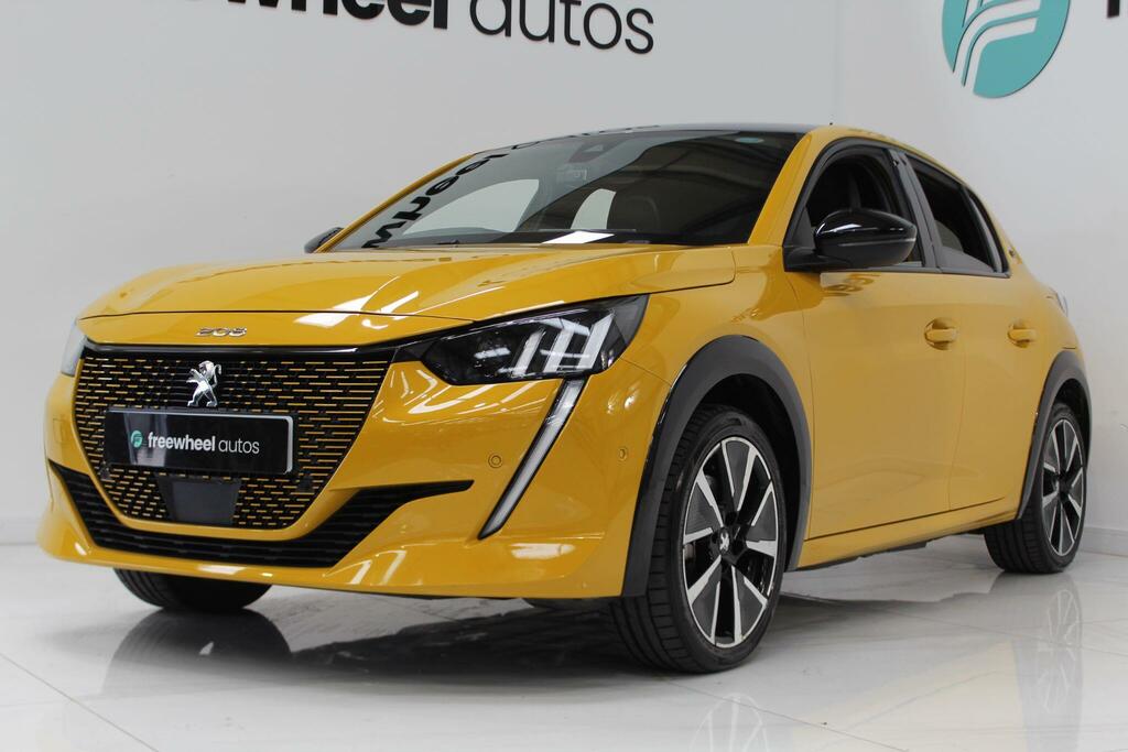 Peugeot e-208 50Kwh Gt Yellow #2
