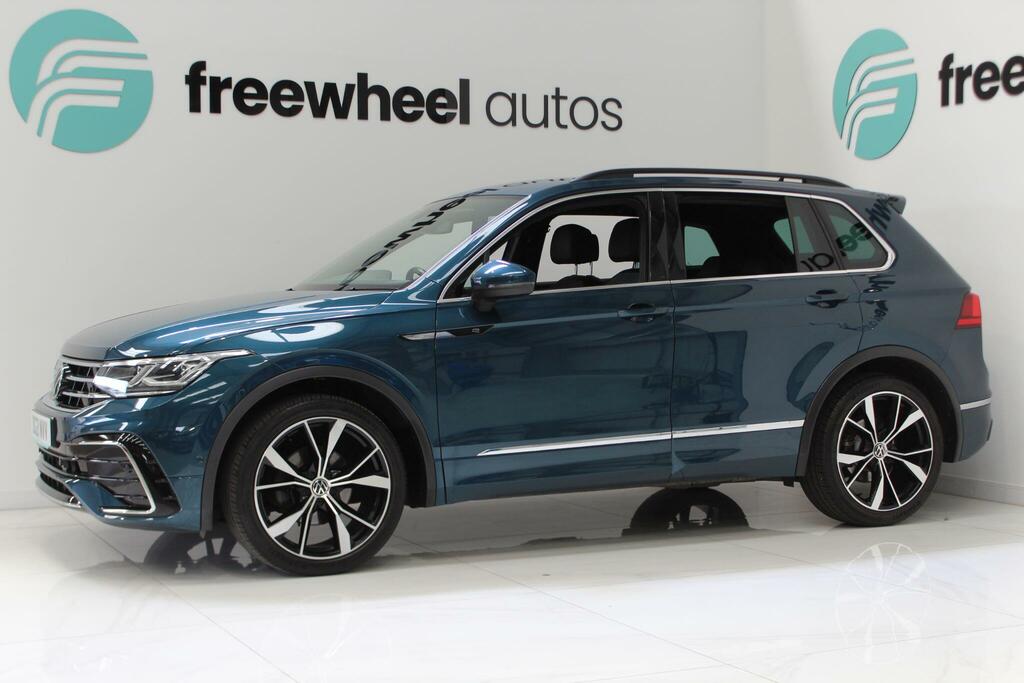Volkswagen Tiguan R-line Blue #4