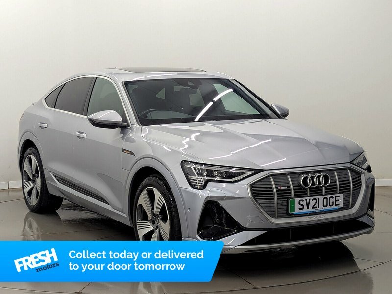 Audi E-Tron S S Line Silver