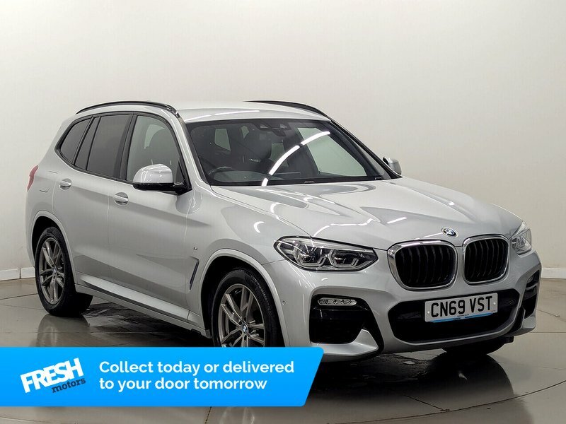 BMW X3 20I M Sport CN69VST Silver