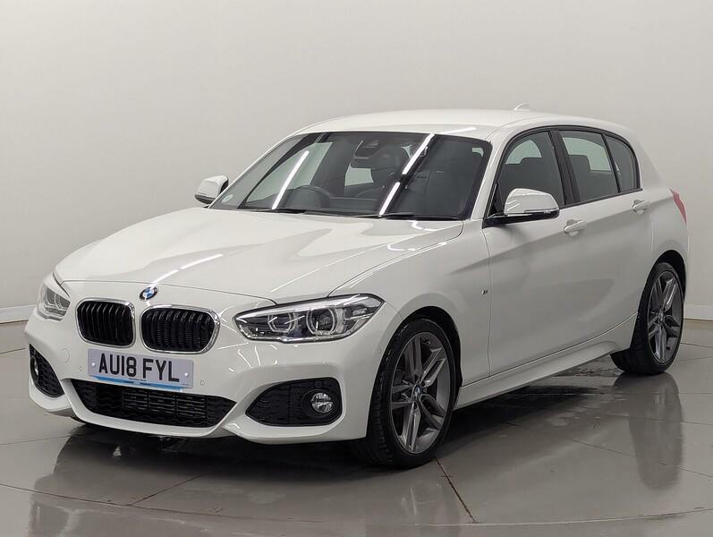 BMW 1 Series 118D M Sport White #6
