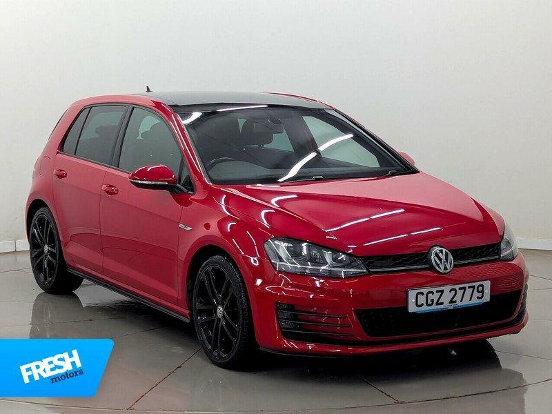 Volkswagen Golf Tdi Bluemotion Tech Gtd Red