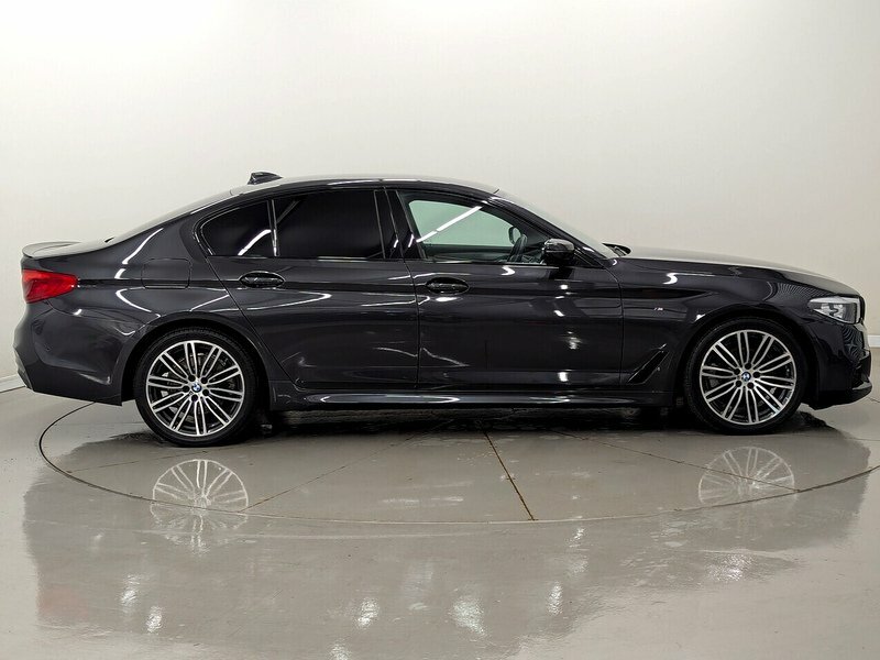 BMW 5 Series 520D Mht M Sport WV70XEL Grey #2