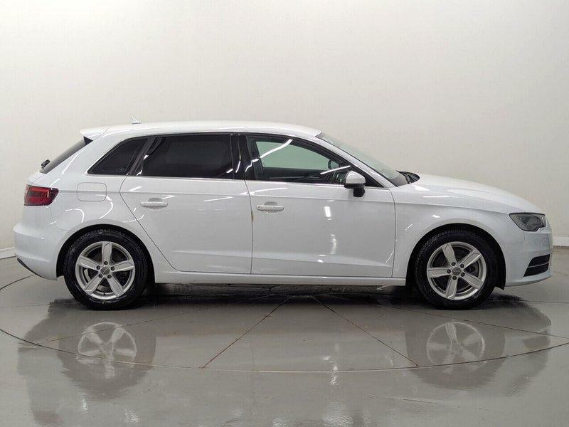 Audi A3 Sportback Tfsi Quattro Sport FM9476 White #2