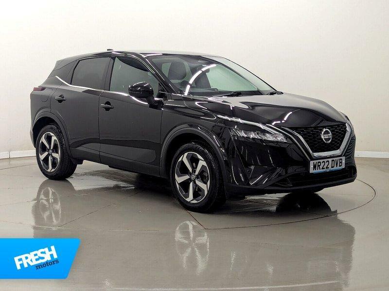 Nissan Qashqai 1.3 Dig-t Mhev N-connecta Suv Hybrid Ma WR22DVB Black