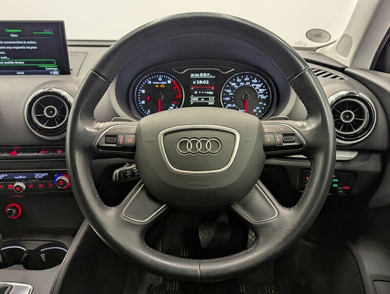 Audi A3 1.4 Tfsi Cod Sport Sportback Eur Black #16