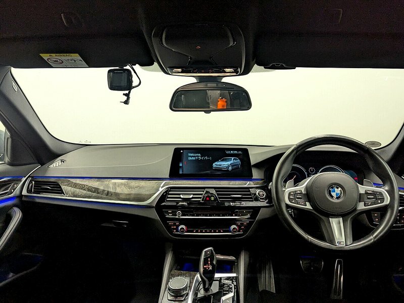 BMW 5 Series 523D M Sport Touring Grey #3