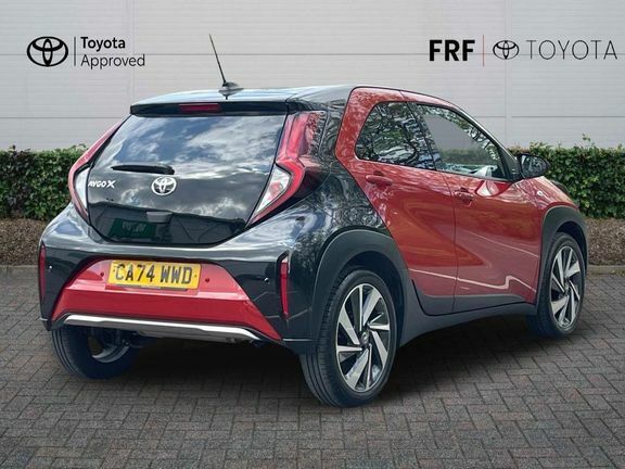 Toyota Aygo X Exclusive Auto CA74WWD Red #2