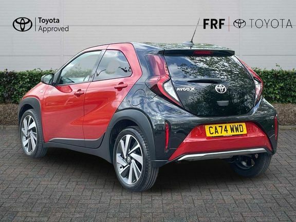 Toyota Aygo X Exclusive Auto CA74WWD Red #4