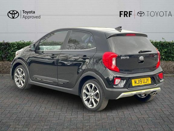 Kia Picanto 1.25 X-line Euro 6 Black #4