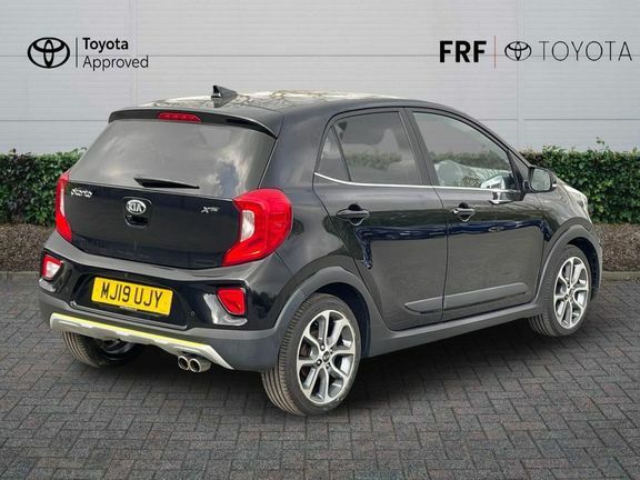 Kia Picanto 1.25 X-line Euro 6 Black #2