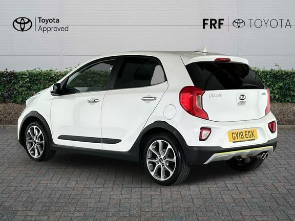 Kia Picanto 1.25 X-line S Euro 6 White #4