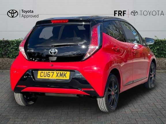 Toyota Aygo Xcite4 M Bi-tone CU67XMK Red #2