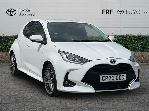 Toyota Yaris Excel White