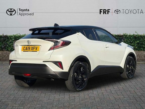 Toyota C-Hr 1.2 Vvt-i Dynamic Euro 6 Ss White