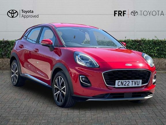 Ford Puma 1.0T Ecoboost Mhev Titanium Dct Euro 6 Ss Red