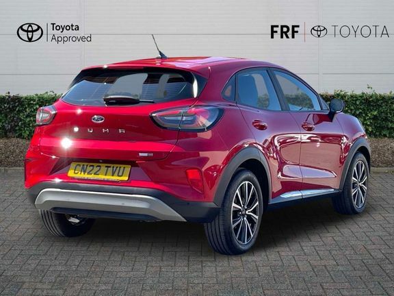Ford Puma 1.0T Ecoboost Mhev Titanium Dct Euro 6 Ss Red #2