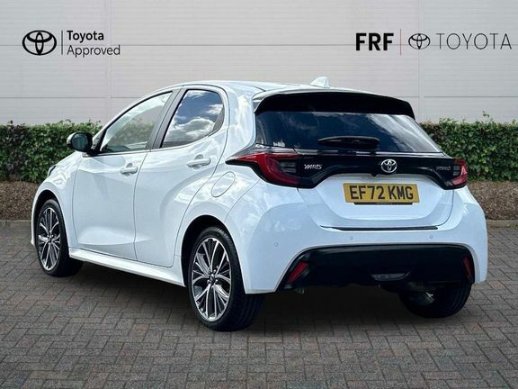 Toyota Yaris Excel EF72KMG White #4