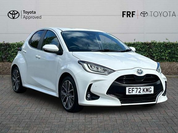 Toyota Yaris Excel White