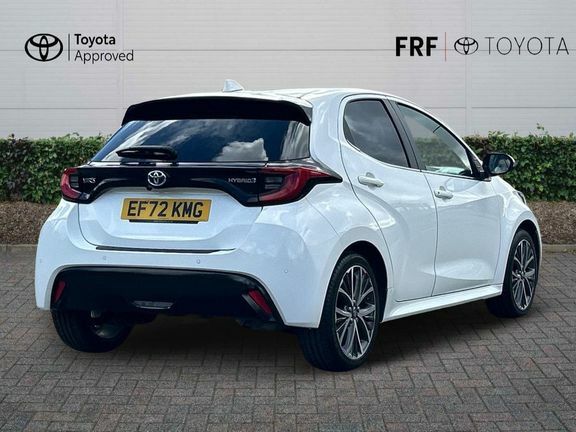 Toyota Yaris Excel EF72KMG White #2