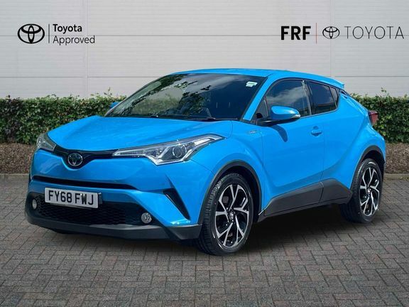 Toyota C-Hr 1.8 Vvt-h Design Cvt Euro 6 Ss Blue #3