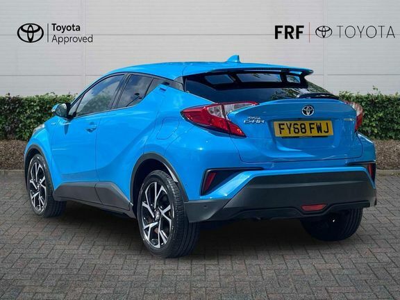 Toyota C-Hr 1.8 Vvt-h Design Cvt Euro 6 Ss Blue #4