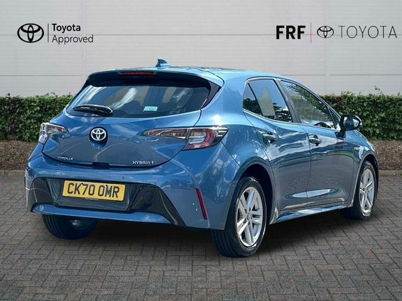 Toyota Corolla 1.8 Vvt-h Icon Tech Cvt Euro 6 Ss Blue #2