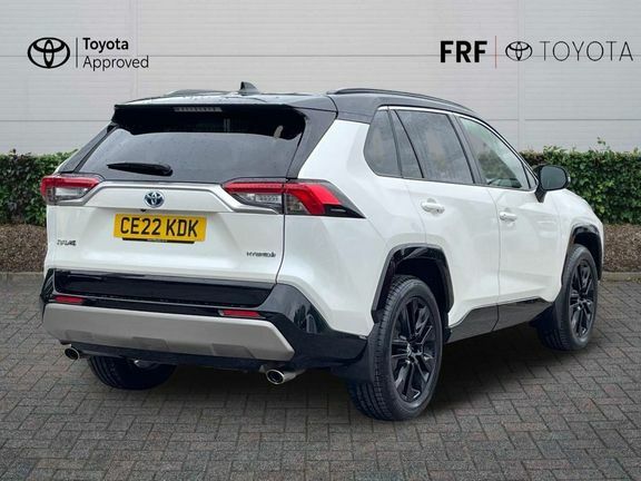 Toyota Rav 4 Dynamic 2.5 Hybrid Fwd Premi White #2