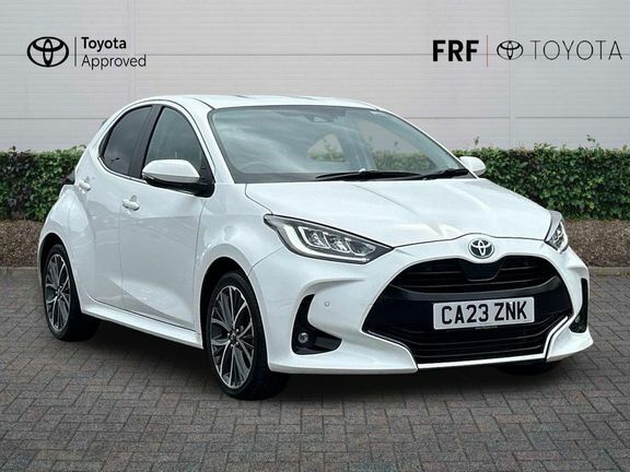 Toyota Yaris Excel White