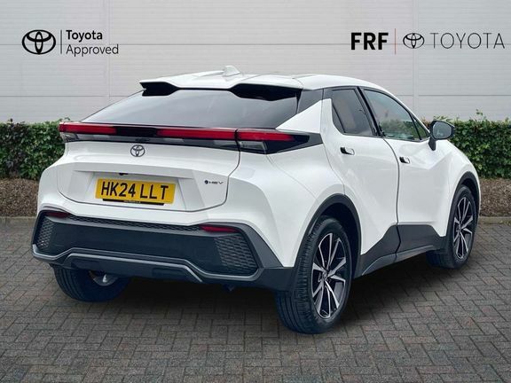 Toyota C-Hr Design 1.8 Fwd Hybrid White #2