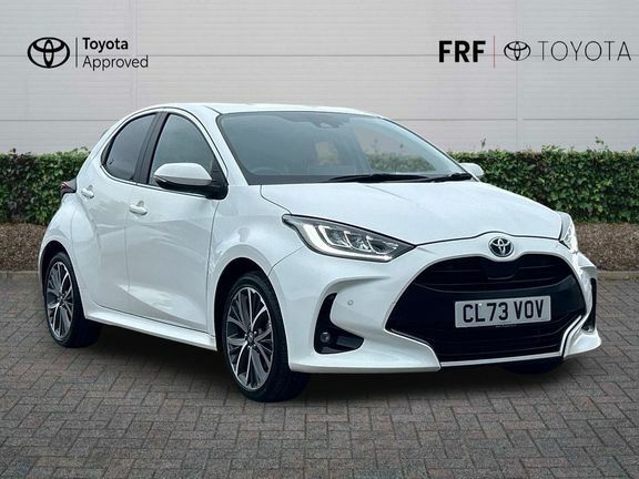 Toyota Yaris Excel White