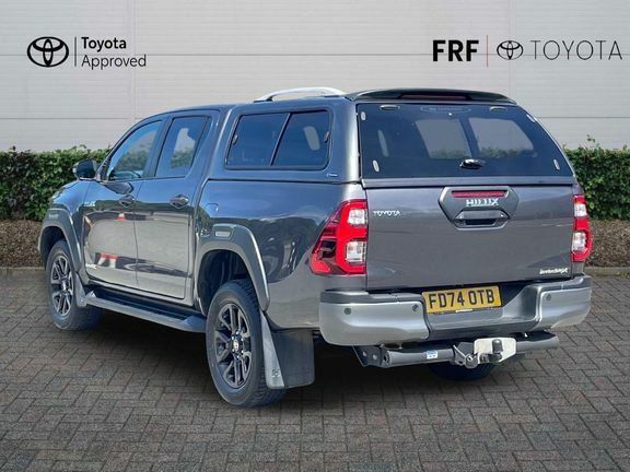 Toyota HILUX Invincible X Dc 2.8 Hybrid 48V Grey #4