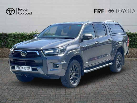 Toyota HILUX Invincible X Dc 2.8 Hybrid 48V Grey #3