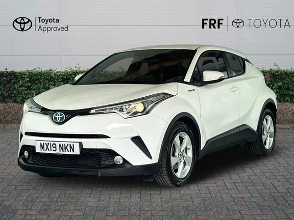 Toyota C-Hr 1.8 Vvt-h Icon Cvt Euro 6 Ss White #3
