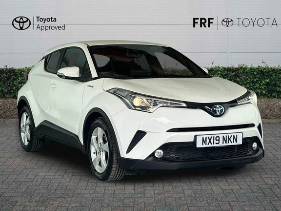 Toyota C-Hr 1.8 Vvt-h Icon Cvt Euro 6 Ss White