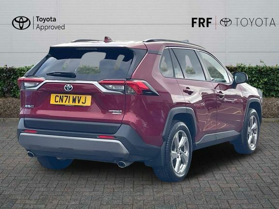Toyota Rav 4 Design 2.5 Hybrid Awd-i Red #2