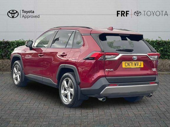 Toyota Rav 4 Design 2.5 Hybrid Awd-i Red #4