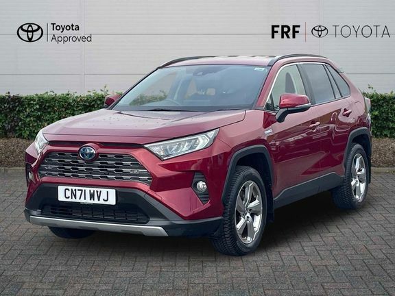 Toyota Rav 4 Design 2.5 Hybrid Awd-i Red #3