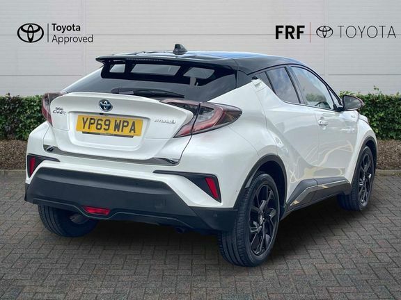 Toyota C-Hr 1.8 Vvt-h Dynamic Cvt Euro 6 Ss White #2