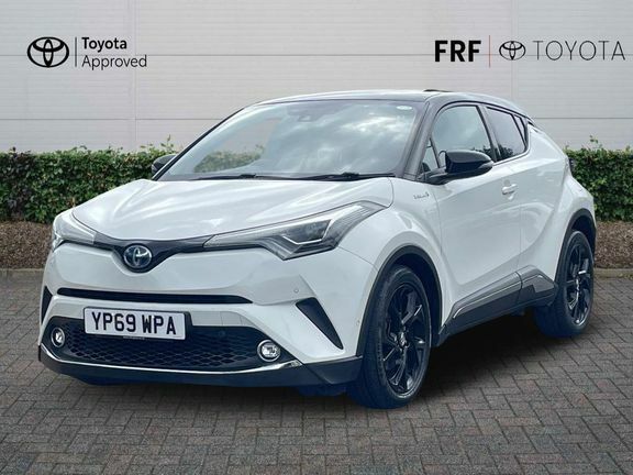 Toyota C-Hr 1.8 Vvt-h Dynamic Cvt Euro 6 Ss White #3