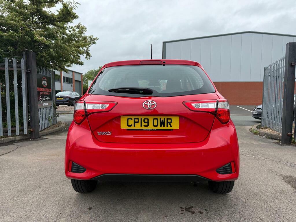 Toyota Yaris 1.0 Vvt-i Active Euro 6 CP19OWR Red #5