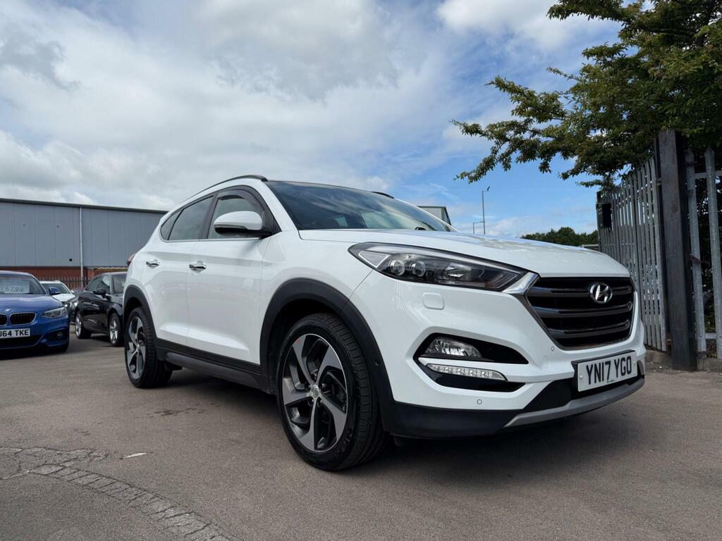 Hyundai Tucson 2.0 Crdi Premium Se 4Wd Euro 6 White
