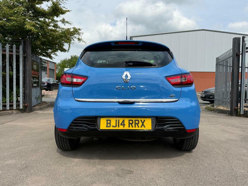 Renault Clio 1.5 Dci Dynamique Medianav Euro 5 S S BJ14RRX Blue #5