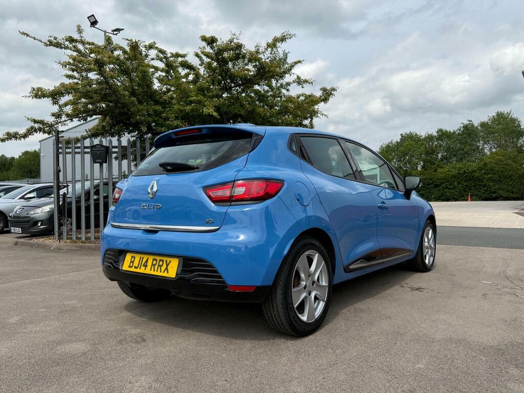 Renault Clio 1.5 Dci Dynamique Medianav Euro 5 S S BJ14RRX Blue #4